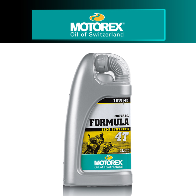 [MOTOREX] 모토렉스 오토바이 4싸이클 50% 엔진오일 Formula 4T 10W/40 1L